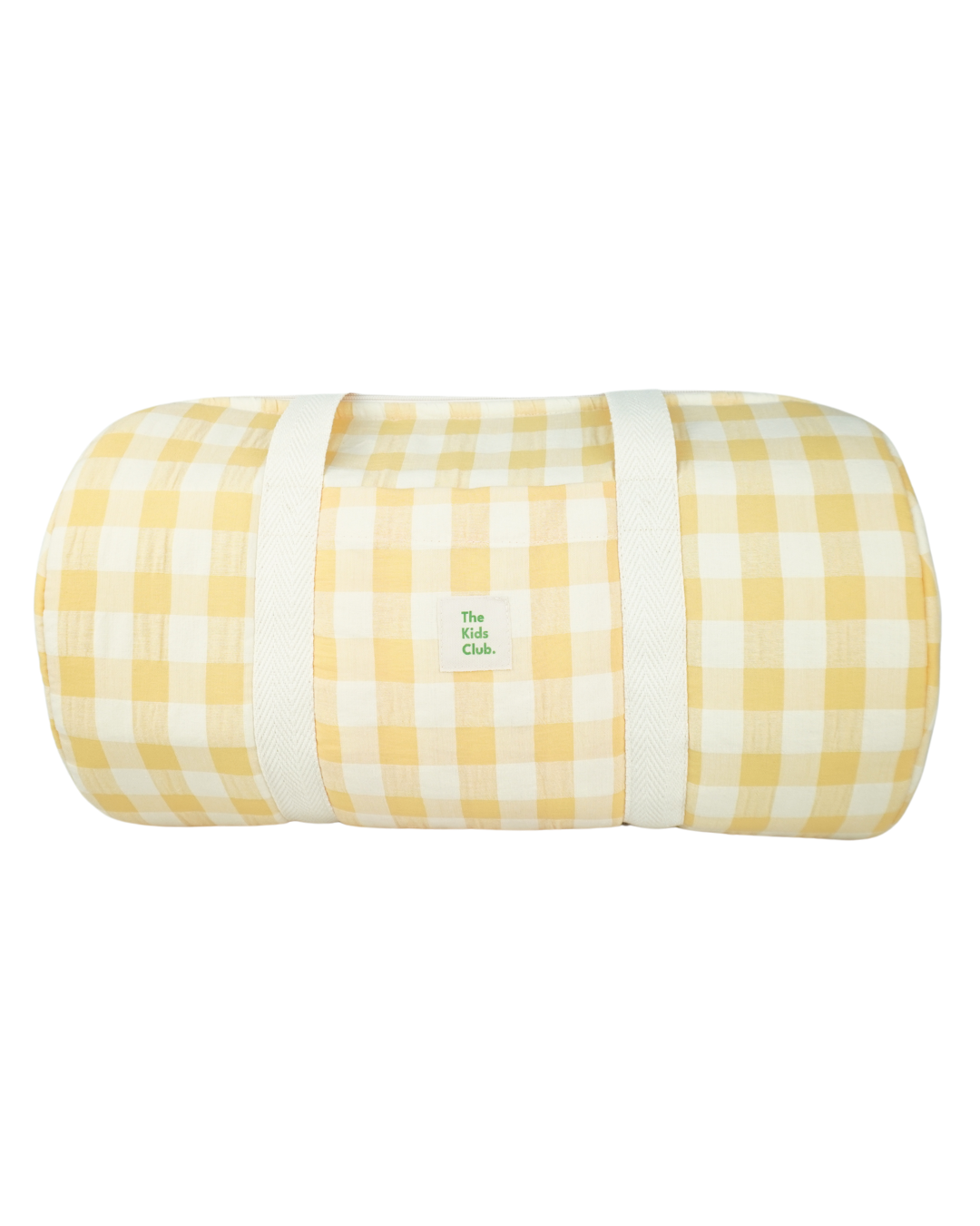 Bolso fin de semana Vichy Amarillo Sunny - The Kids Club