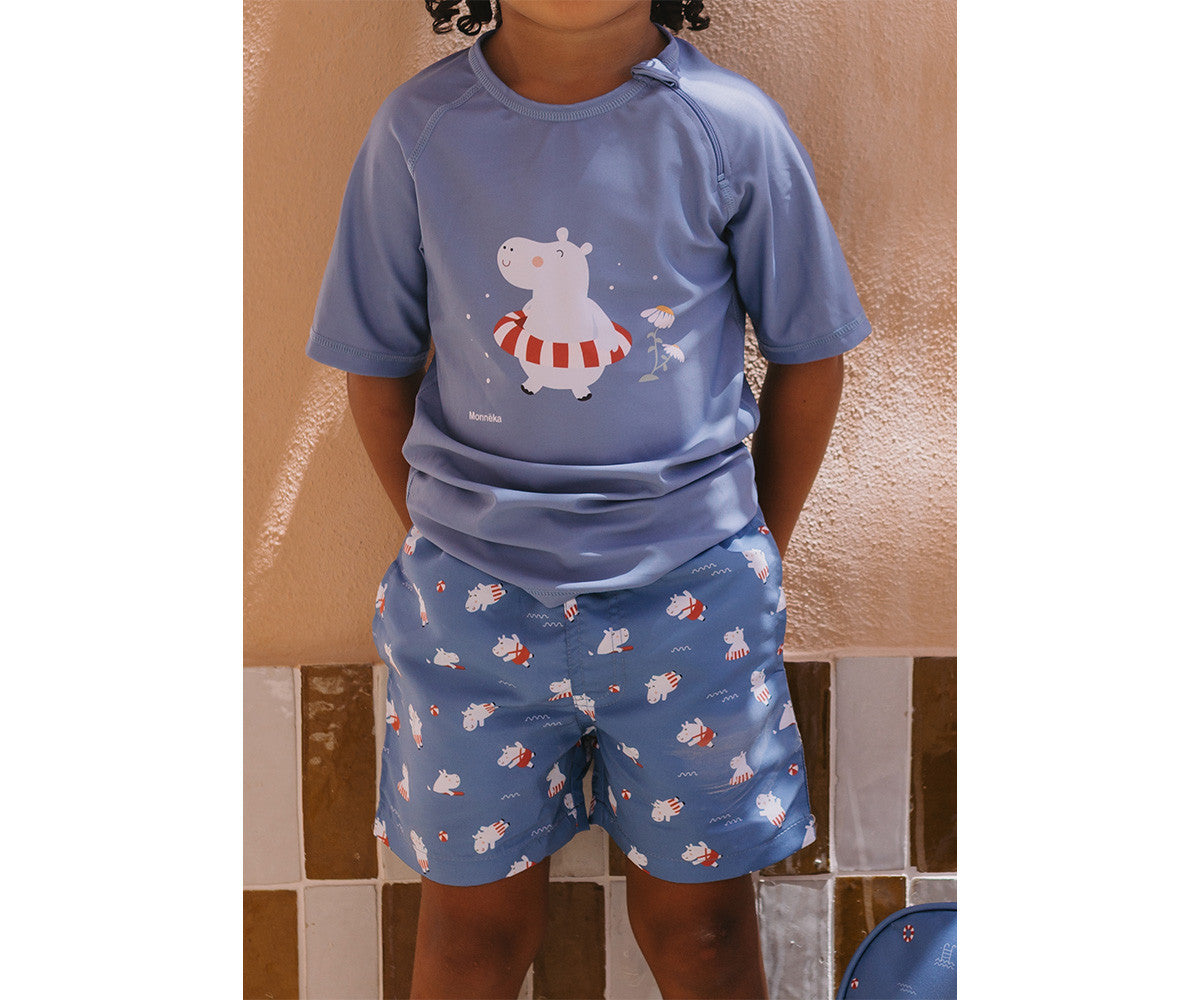 Camiseta Protección Solar - Hippos - Tutete - The Kids Club