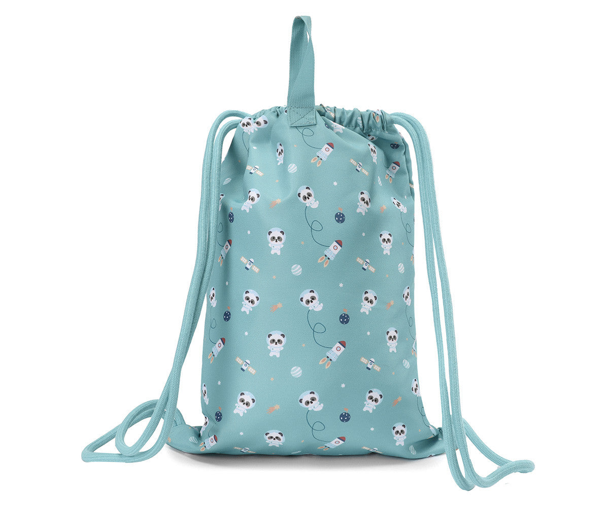 Mochila Saco Impermeable - Pandas in Space - Tutete