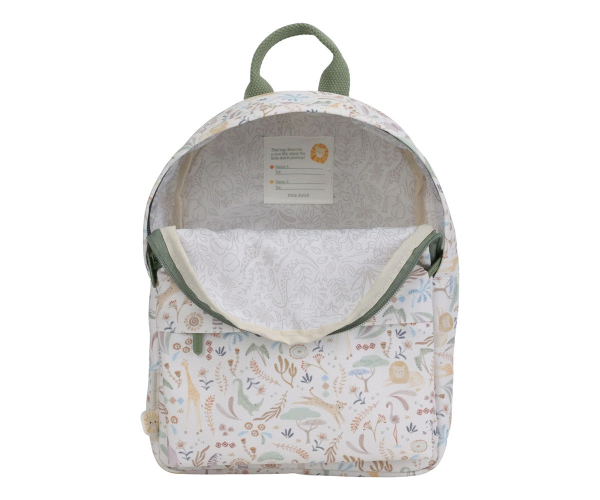 Mochila Infantil - Safari Friends - Little Dutch