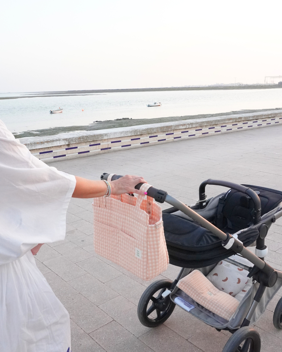 Pack Paseo Vichy Melocotón - The Kids Club