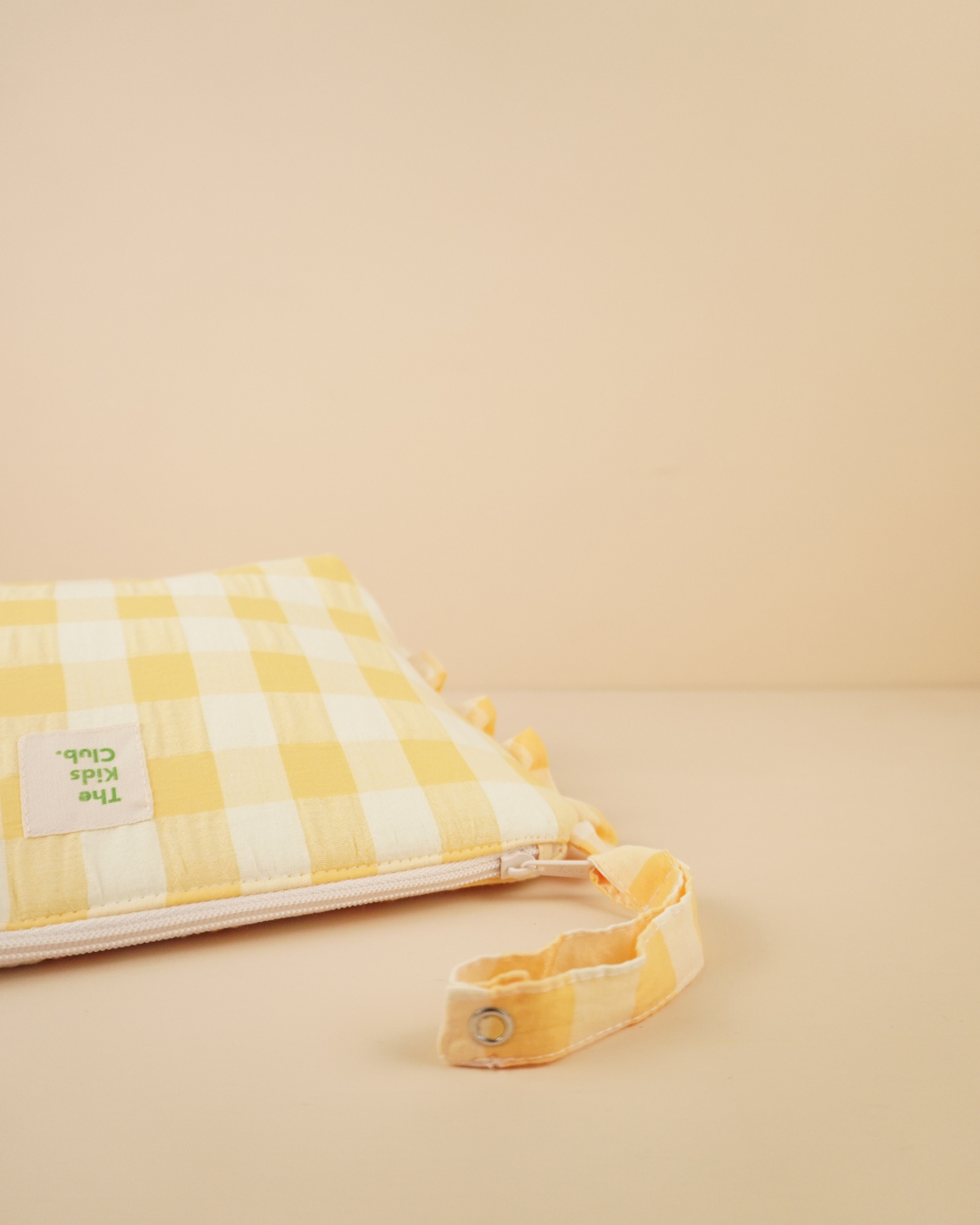 Pañalera Vichy Amarillo Sunny - The Kids Club