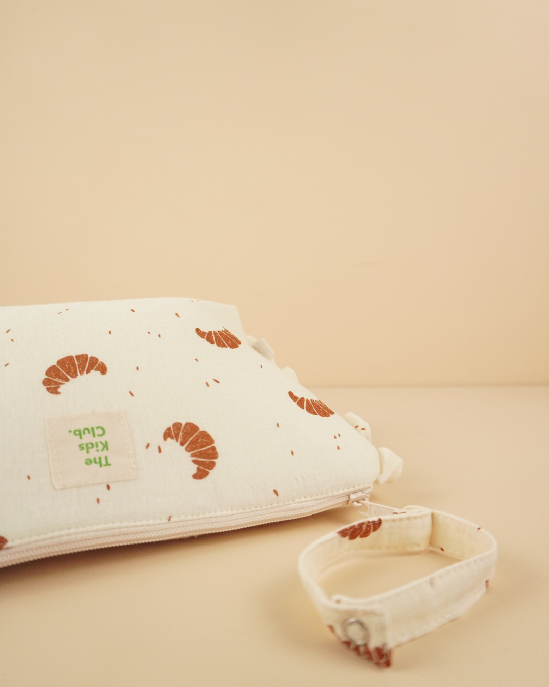 Pañalera Estampado Croissants - The Kids Club