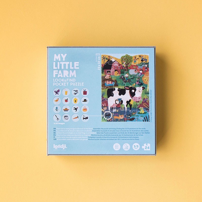 MY LITTLE FARM - Pocket Puzzle - Londji