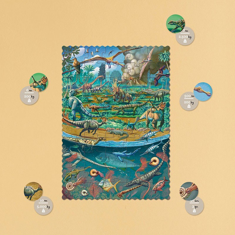 DINOSAURS - Tiny Puzzle - Londji