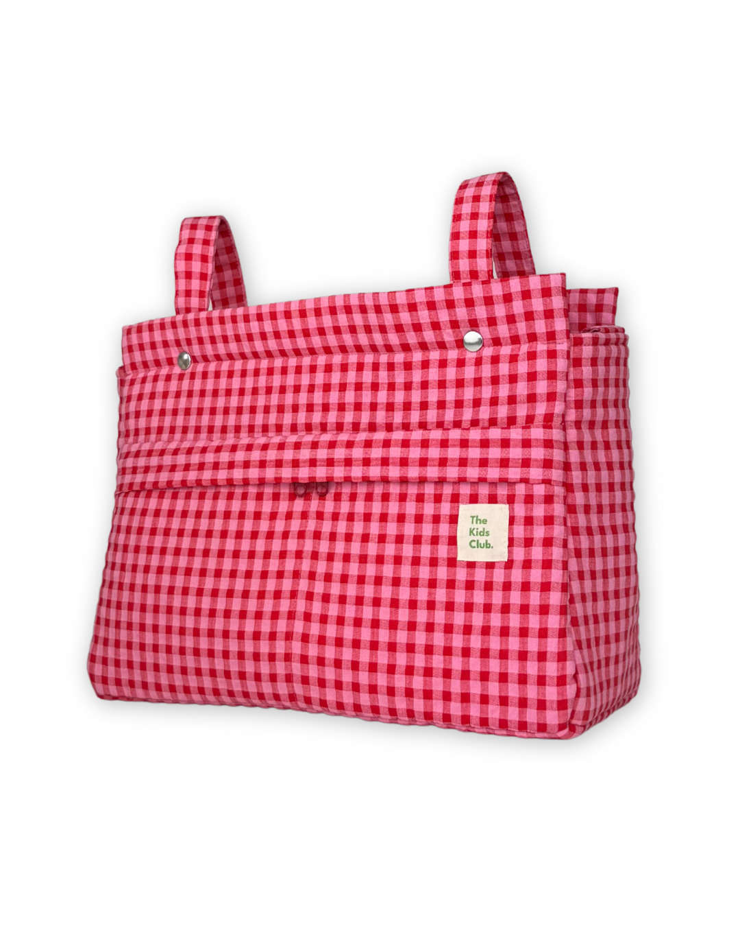 Bolso carrito Vichy Rojo y Rosa