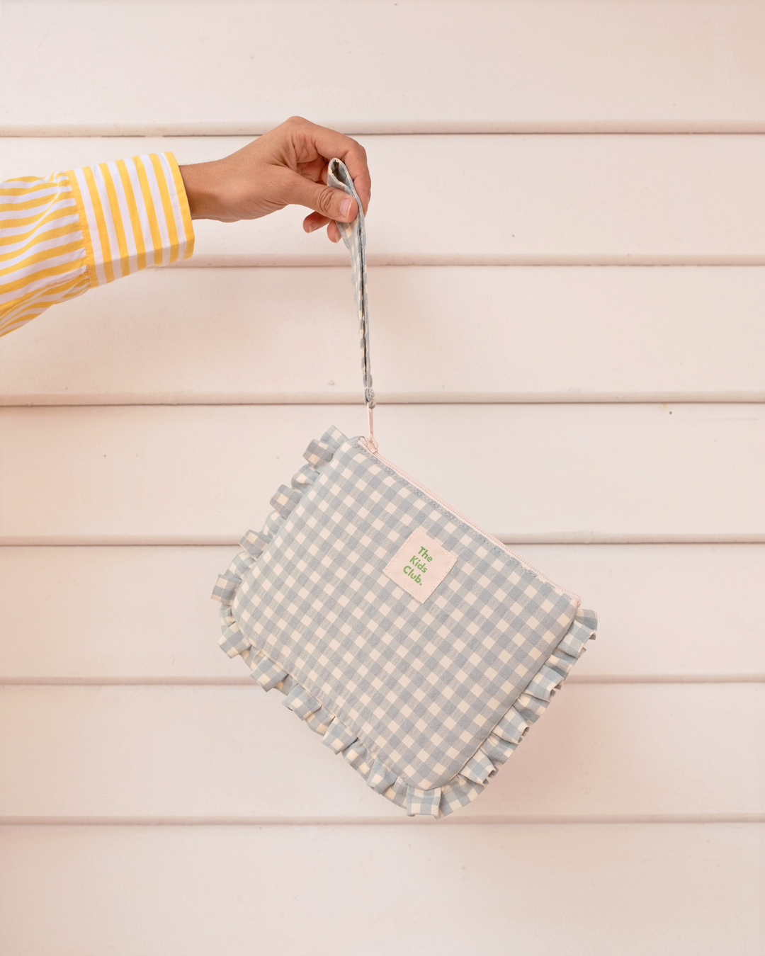 Bolso de Mano Vichy Acqua - The Kids Club