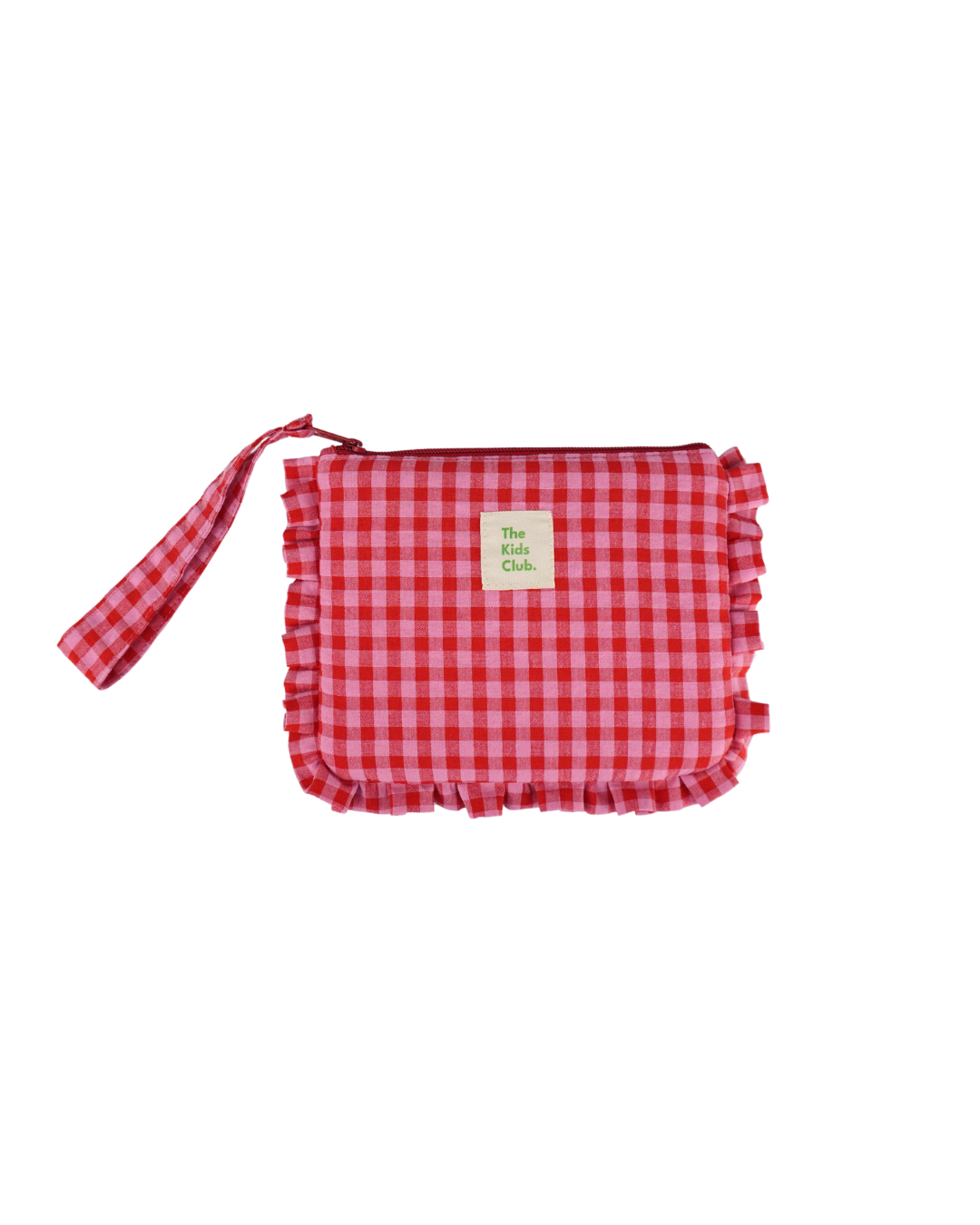 Bolso de Mano Vichy Rojo y Rosa OUTLET - The Kids Club