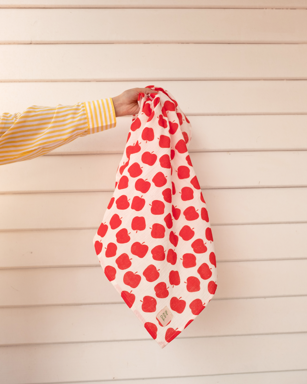 Muselina Estampado Manzana - The Kids Club