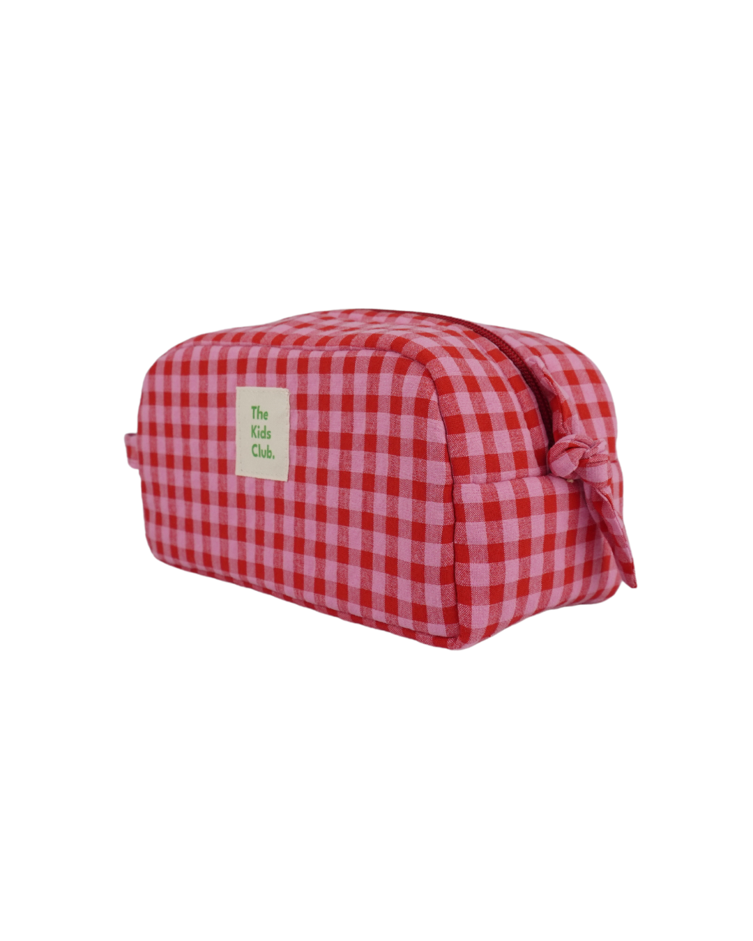 Neceser Vichy Rojo y Rosa – Práctico, bonito y funcional - The Kids Club