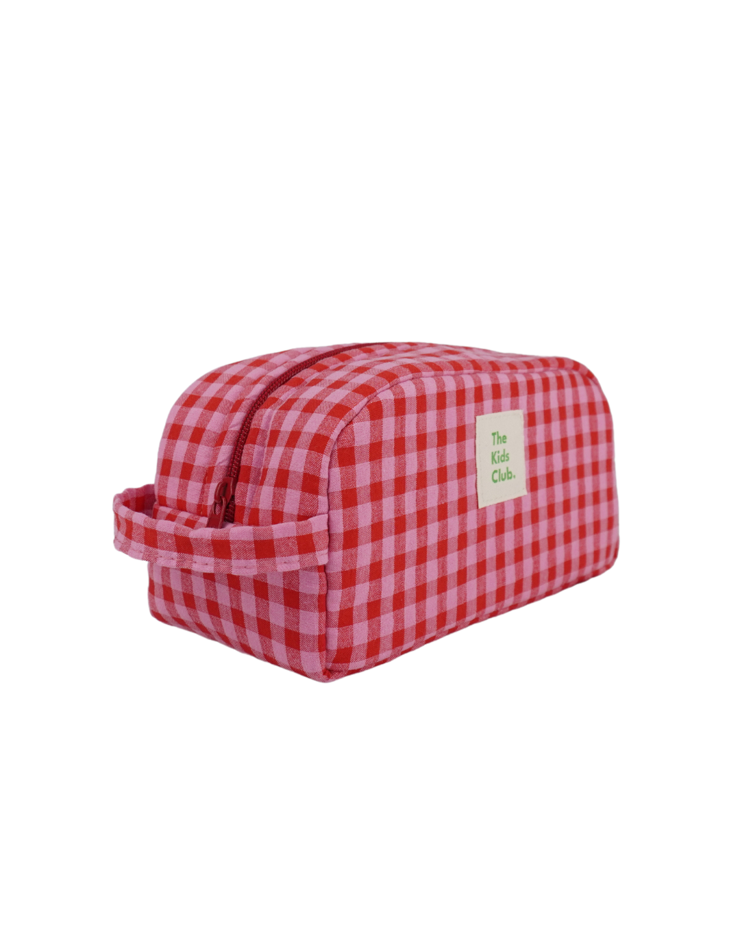 Neceser Vichy Rojo y Rosa – Práctico, bonito y funcional - The Kids Club