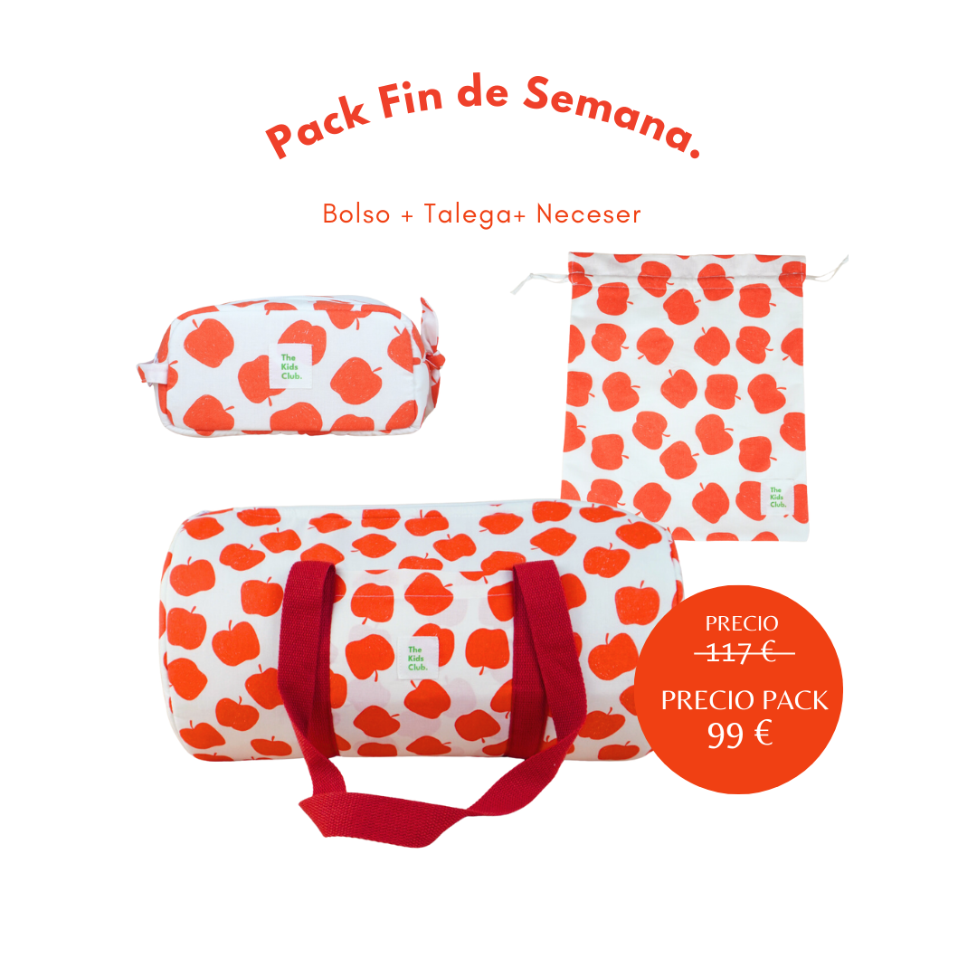 PACK FIN DE SEMANA MANZANAS - The Kids Club