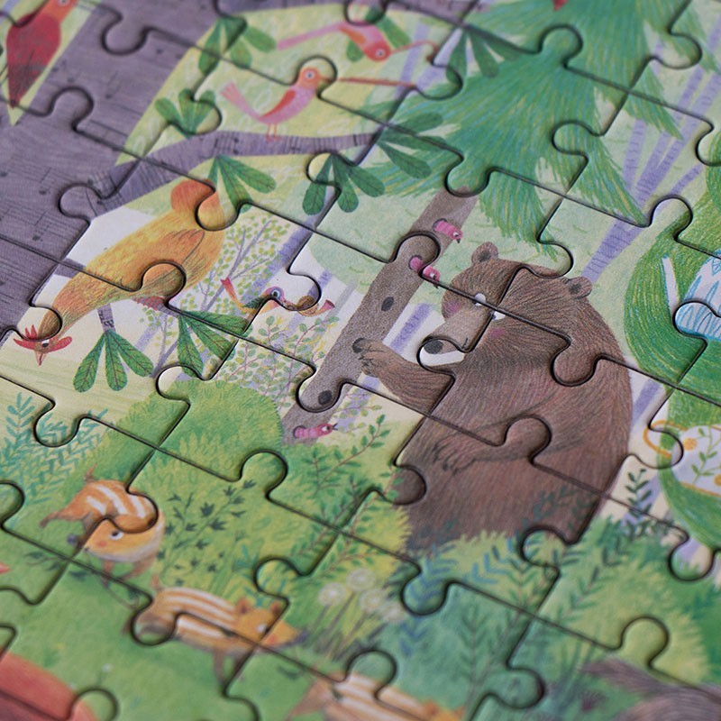 DAY AND NIGHT INN THE FOREST - Puzzle - Londji