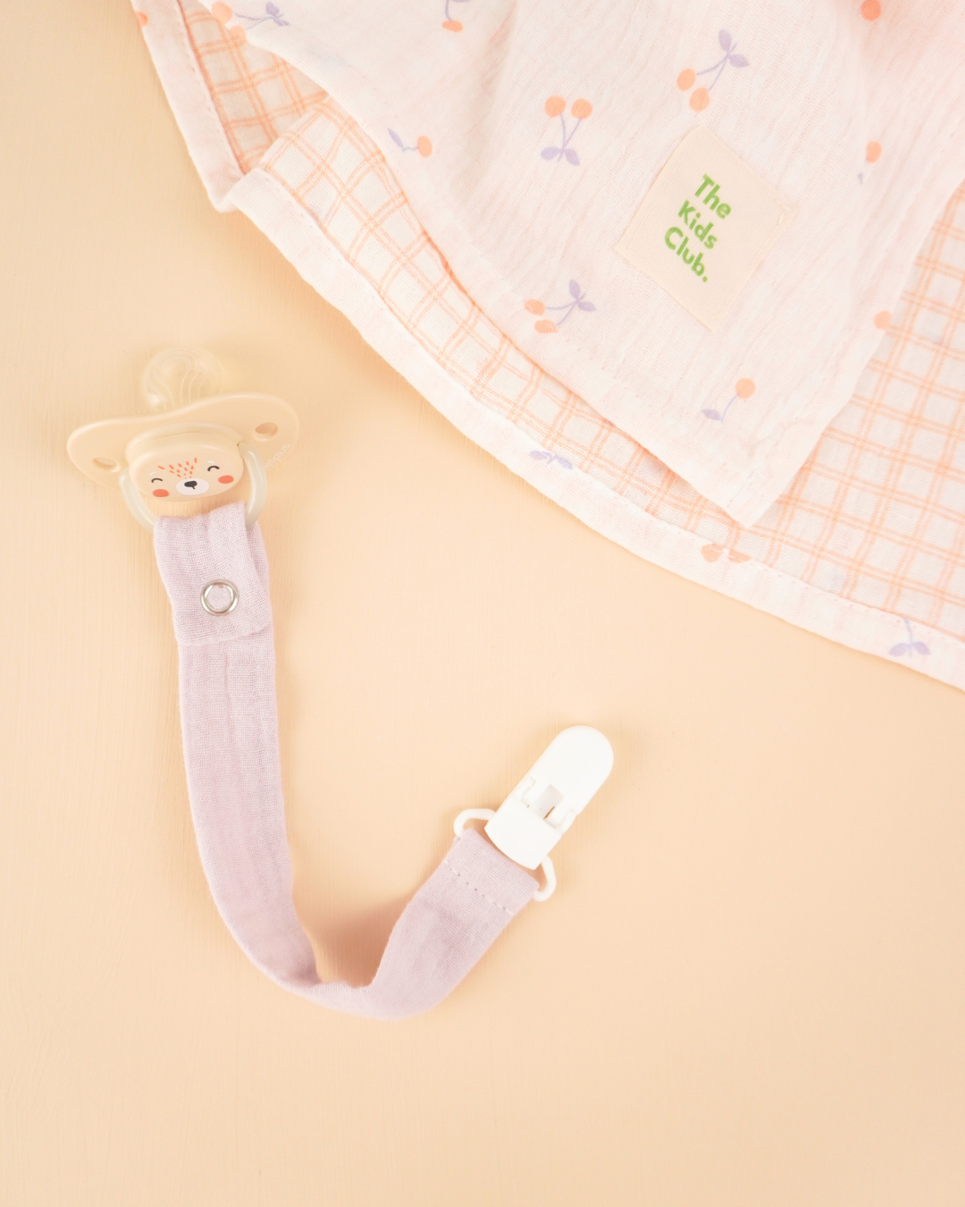 Chupetero Lila Pastel - The Kids Club