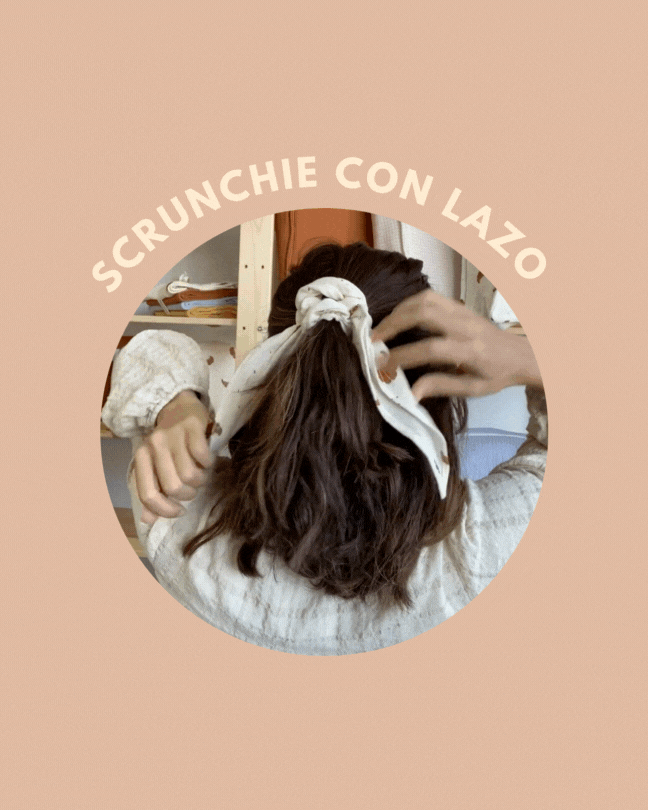 Scrunchie con lazo - The Kids Club