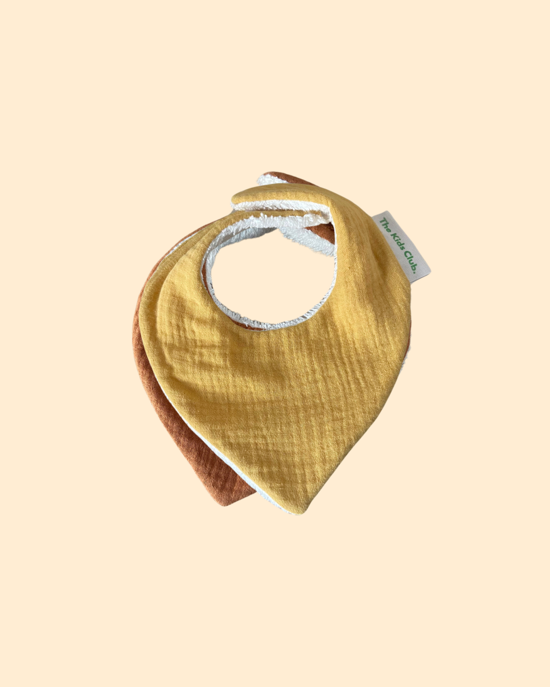 Pack de 2 Bandanas Teja y Mostaza - The Kids Club