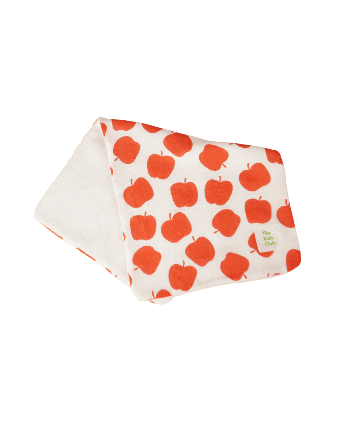 Toallita Larga Rayas Estampado Manzanas - The Kids Club