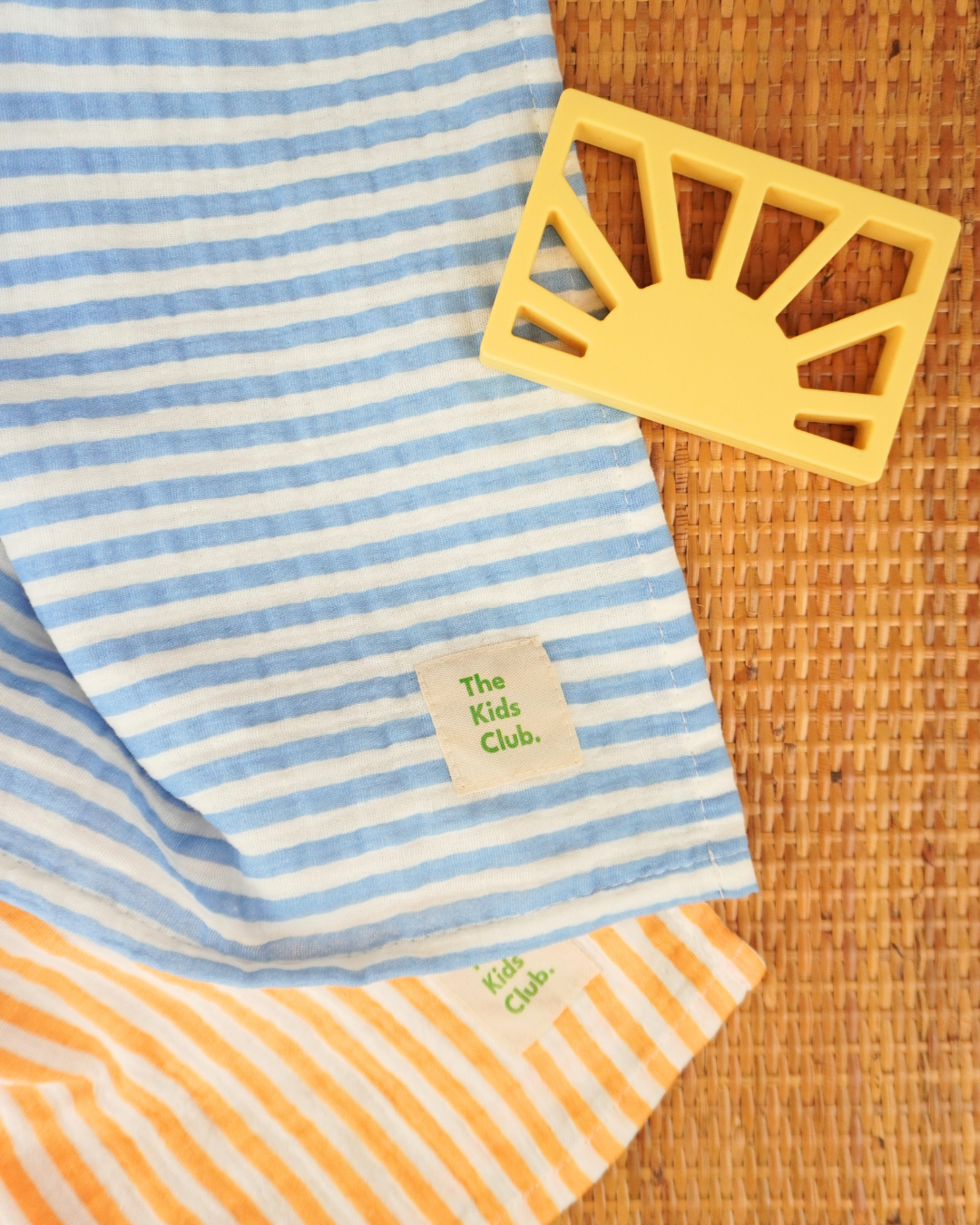 Muselina Rayas Mandarina - The Kids Club