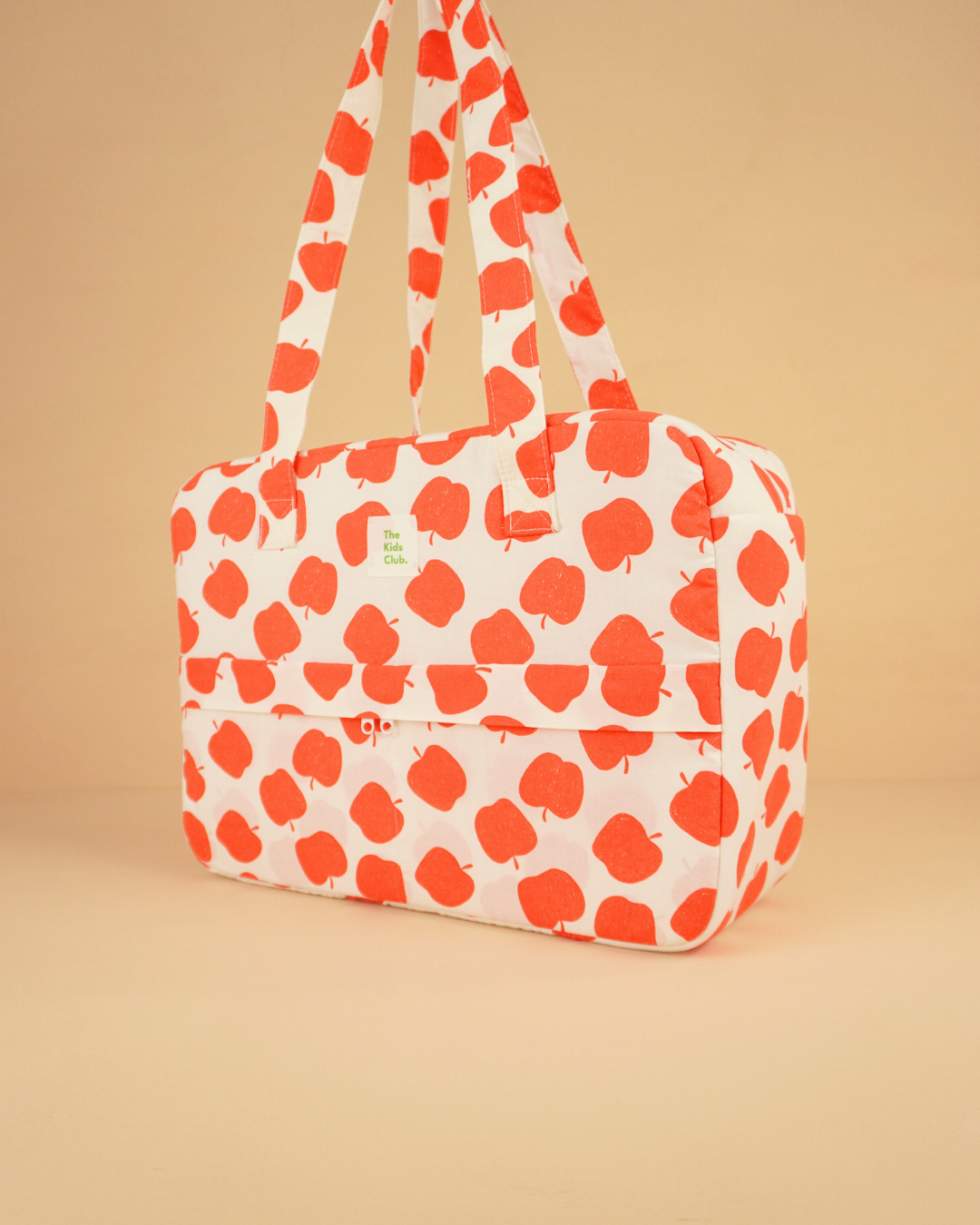Bolso Shopper Estampado Manzanas
