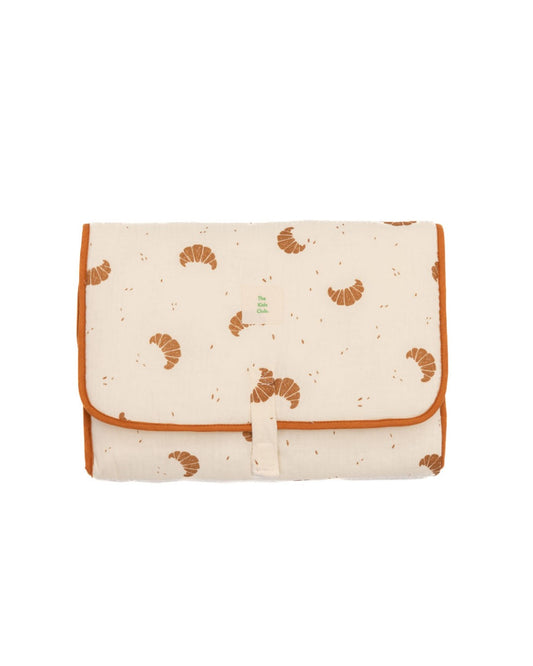 Cambiador de paseo Croissants – Acolchado, impermeable y práctico - The Kids Club