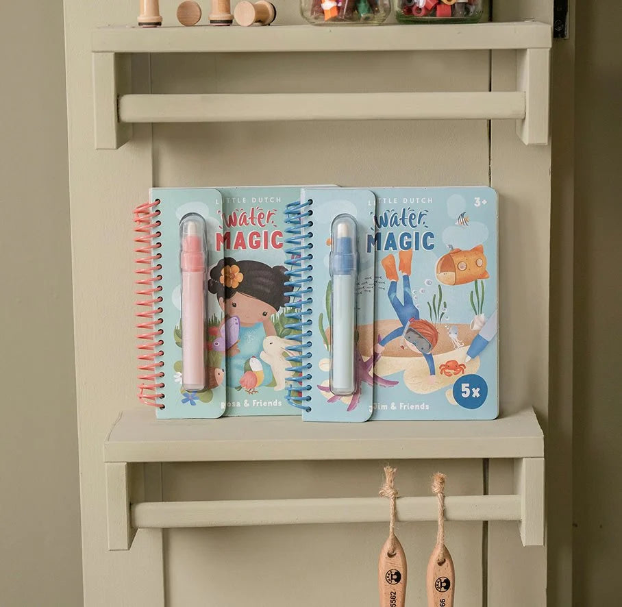 Libro Mágico Colorear -  Rosa & Friends - Little Dutch