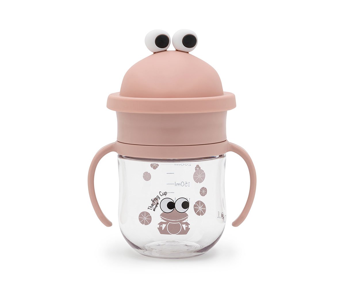 Vaso de aprendizaje 360º - Frog Rosa - Noui Noui