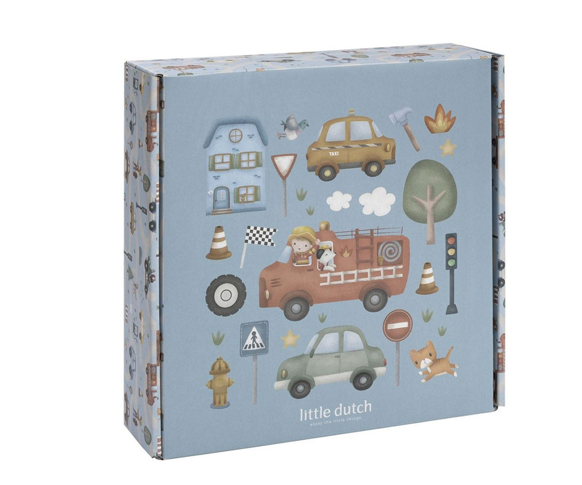 Caja de Creatividad Grande  - Azul - Little Dutch