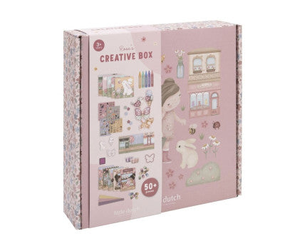Caja de Creatividad Grande  - Rosa - Little Dutch