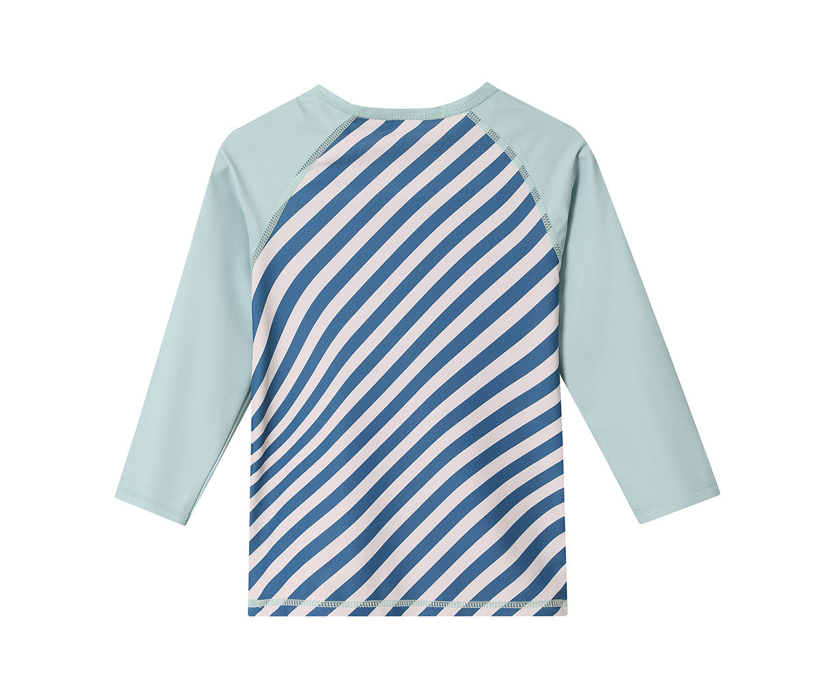 Camiseta Protección Solar  Manga Larga - Stripes Blue - Tutete