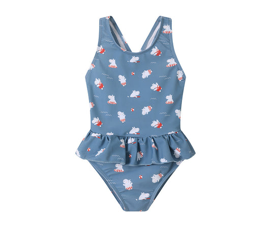 Bañador Cruzado con Volantes  - Hippos - Tutete - The Kids Club