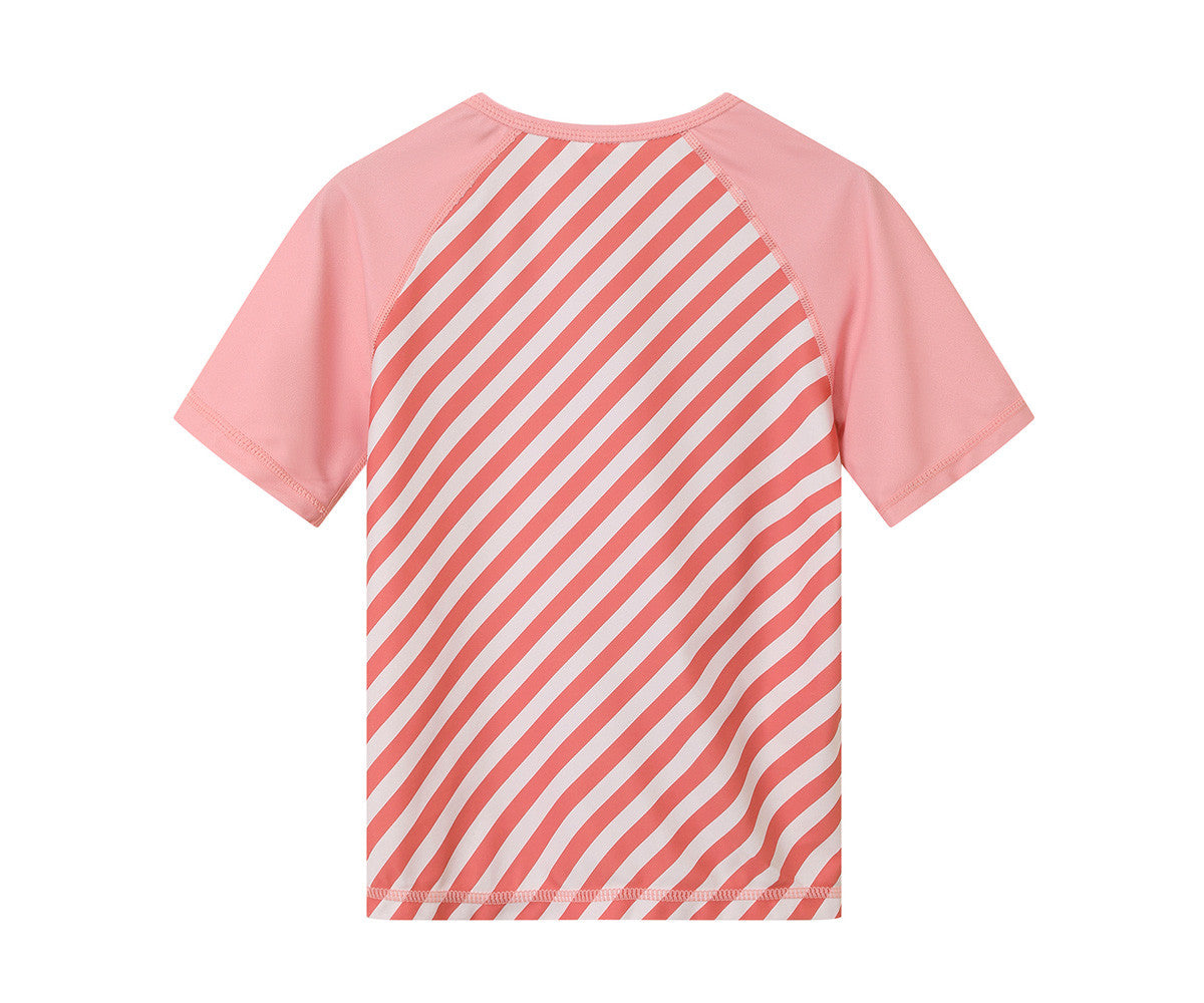 Camiseta Protección Solar  - Stripes Bloom - Tutete