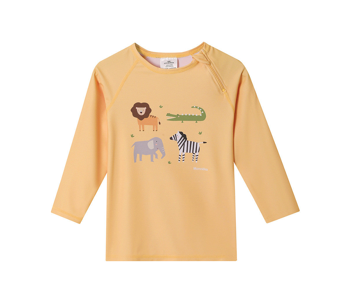 Camiseta Protección Solar Manga Larga - Wild Animals - Tutete