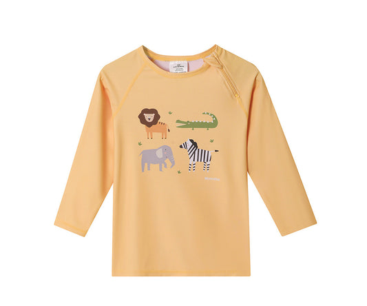 Camiseta Protección Solar Manga Larga - Wild Animals - Tutete - The Kids Club