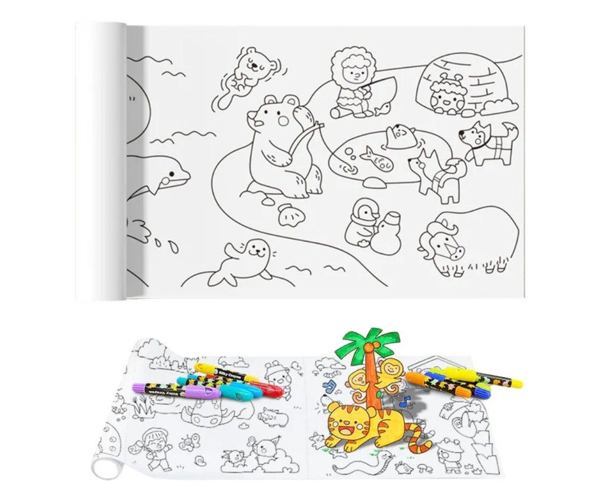 Papel de Dibujo Adhesivo - Animal Stories - Jarmelo