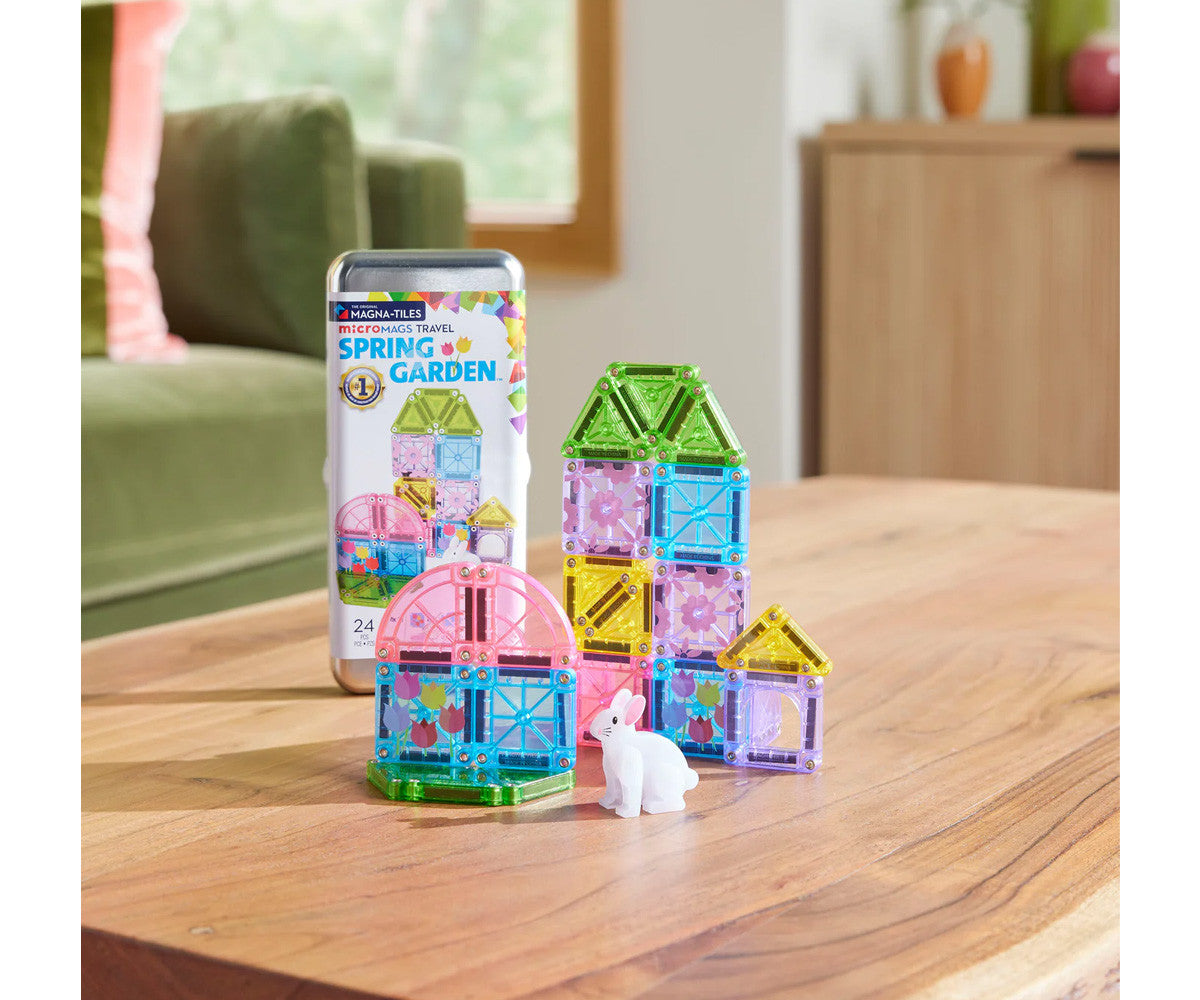 Set de Viaje Spring Garden - Construcciones - Magna-Tiles