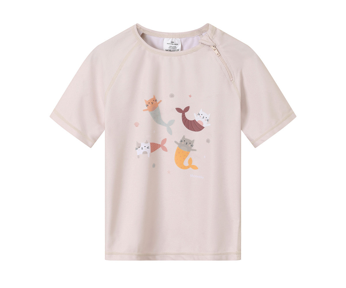 Camiseta Protección Solar  - Mermaid Cats - Tutete - The Kids Club