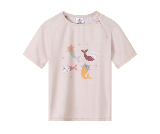 Camiseta Protección Solar  - Mermaid Cats - Tutete - The Kids Club