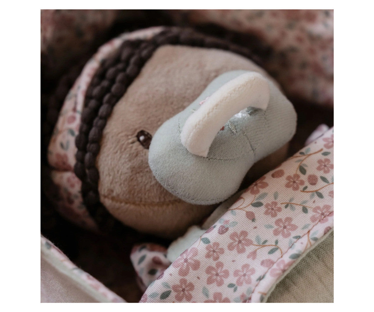 Bebé Evi Canastilla Nueva - Peluche - Little Dutch