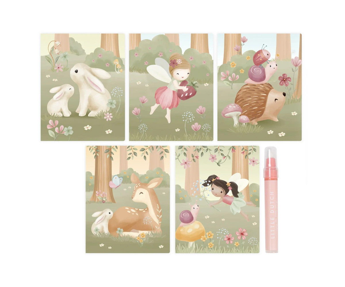 Libro Mágico Colorear - Fairy Garden - Little Dutch