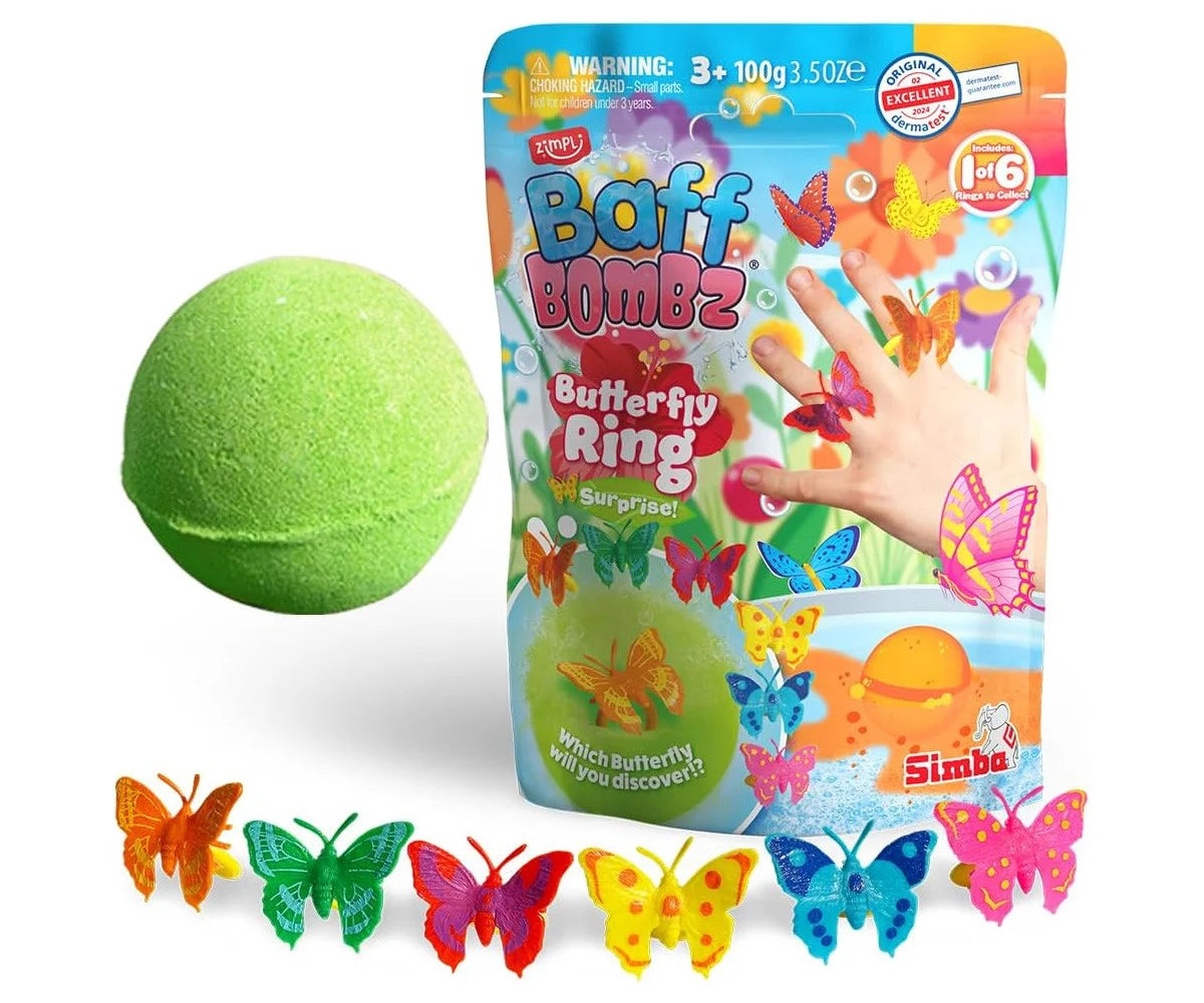 Bomba de Baño Sorpresa - Mariposas - Zimpli kids