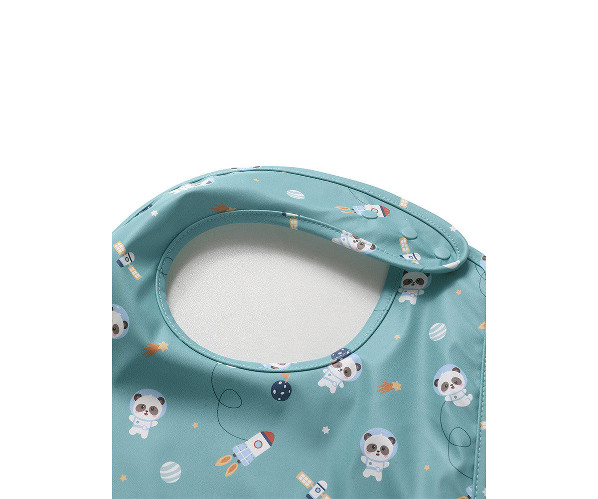 Babero Impermeable - Pandas in Space - Tutete - The Kids Club