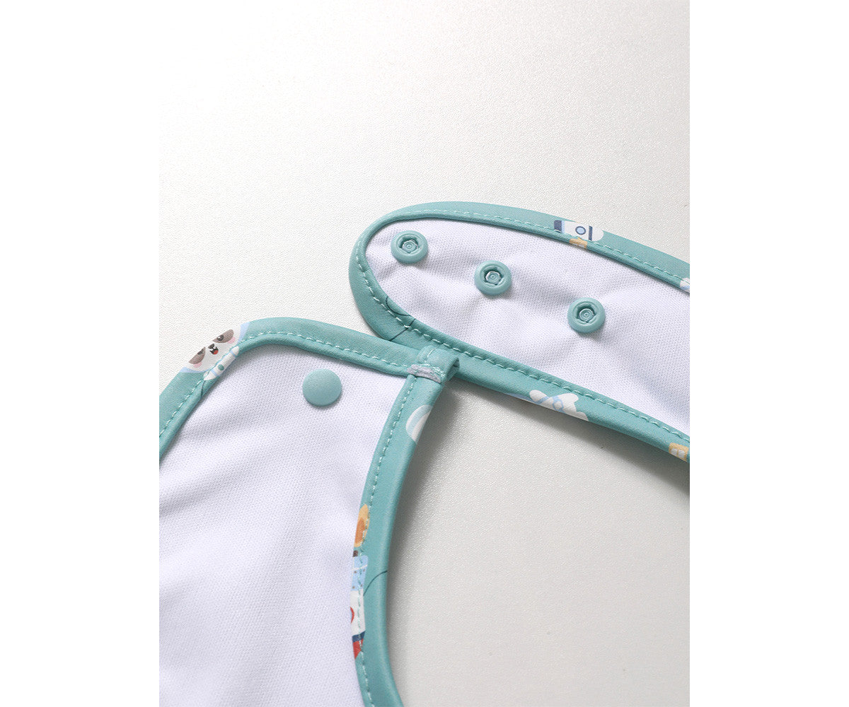 Babero Impermeable - Pandas in Space - Tutete - The Kids Club