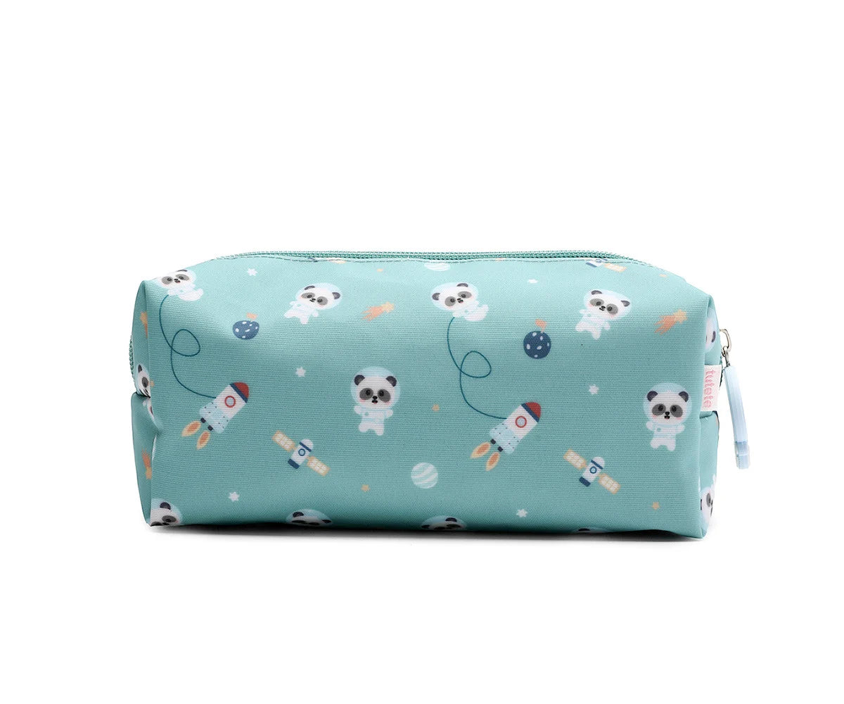 Estuche Escolar Infantil - Pandas in Space - Tutete