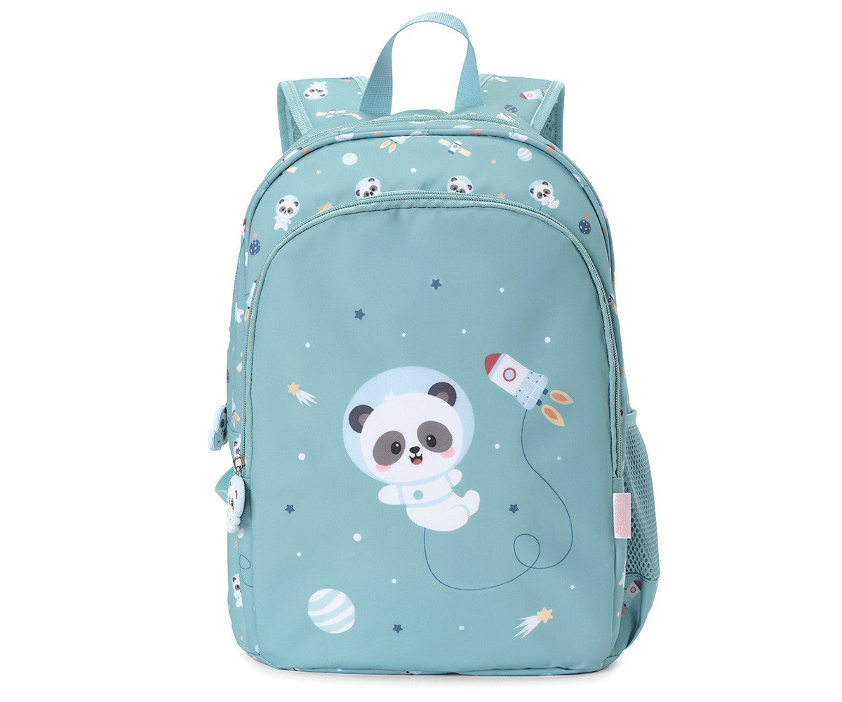 Mochila Escolar Mediana - Pandas in Space - Tutete
