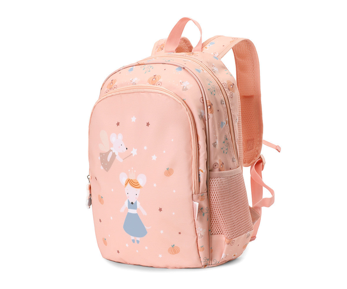 Mochila Escolar Mediana - Mouse Fairies - Tutete