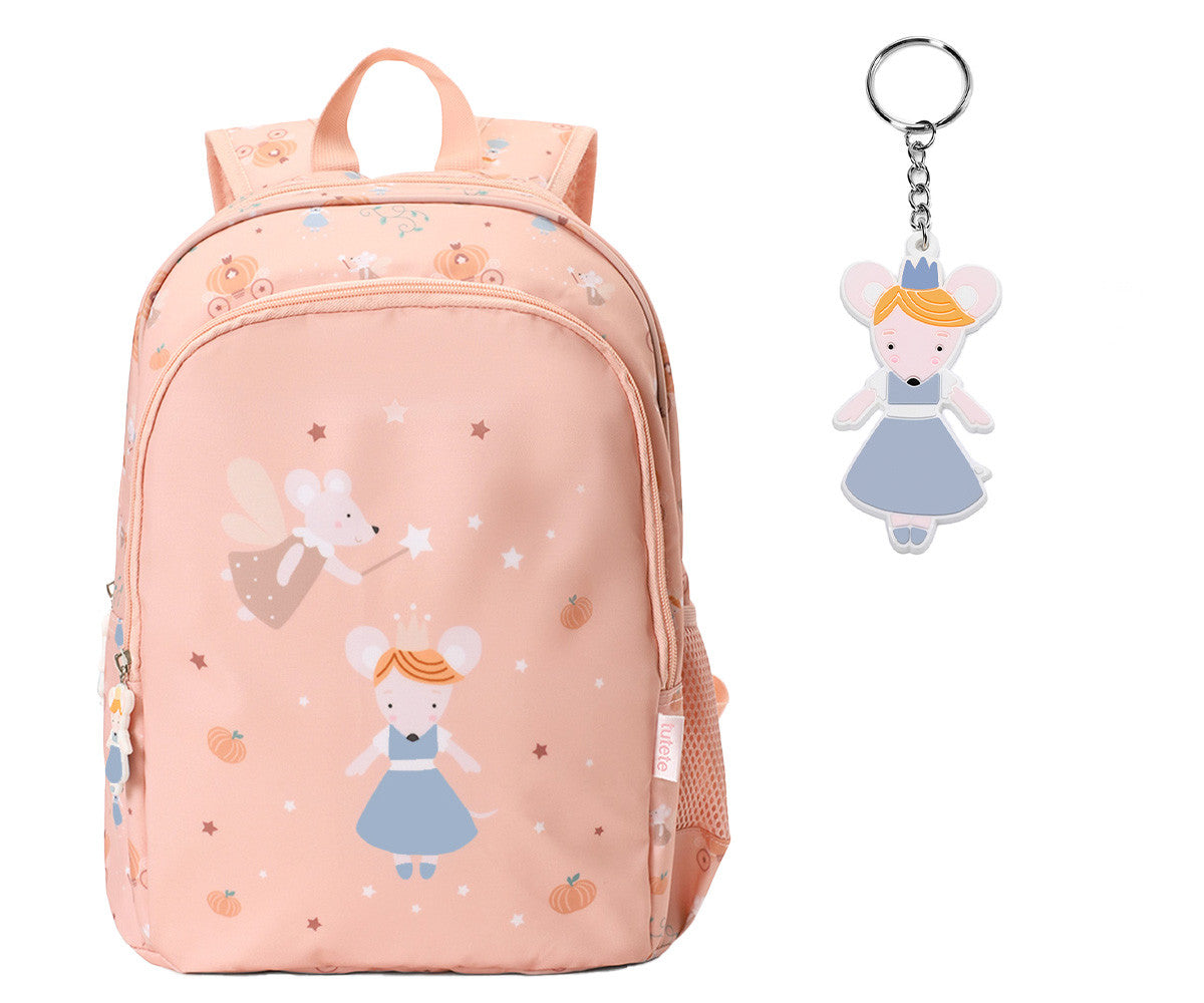 Mochila Escolar Mediana - Mouse Fairies - Tutete