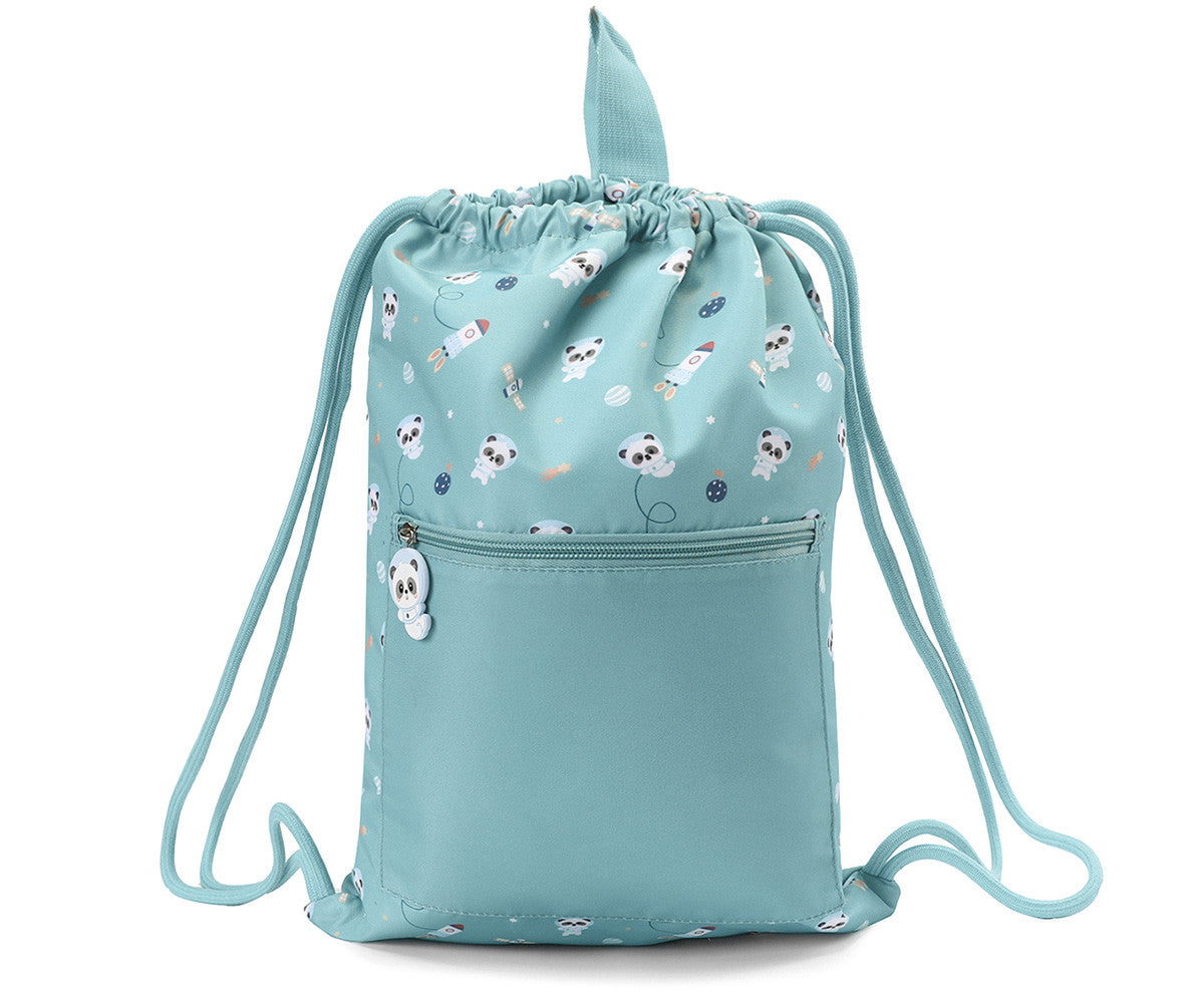 Mochila Saco Impermeable - Pandas in Space - Tutete