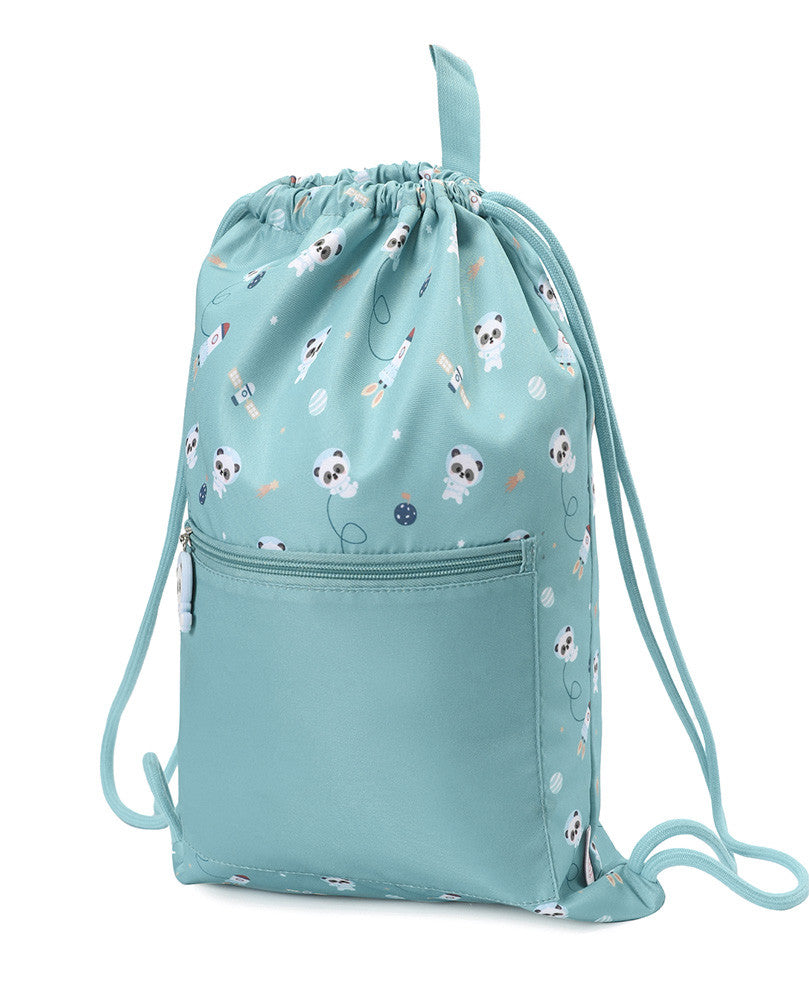 Mochila Saco Impermeable - Pandas in Space - Tutete