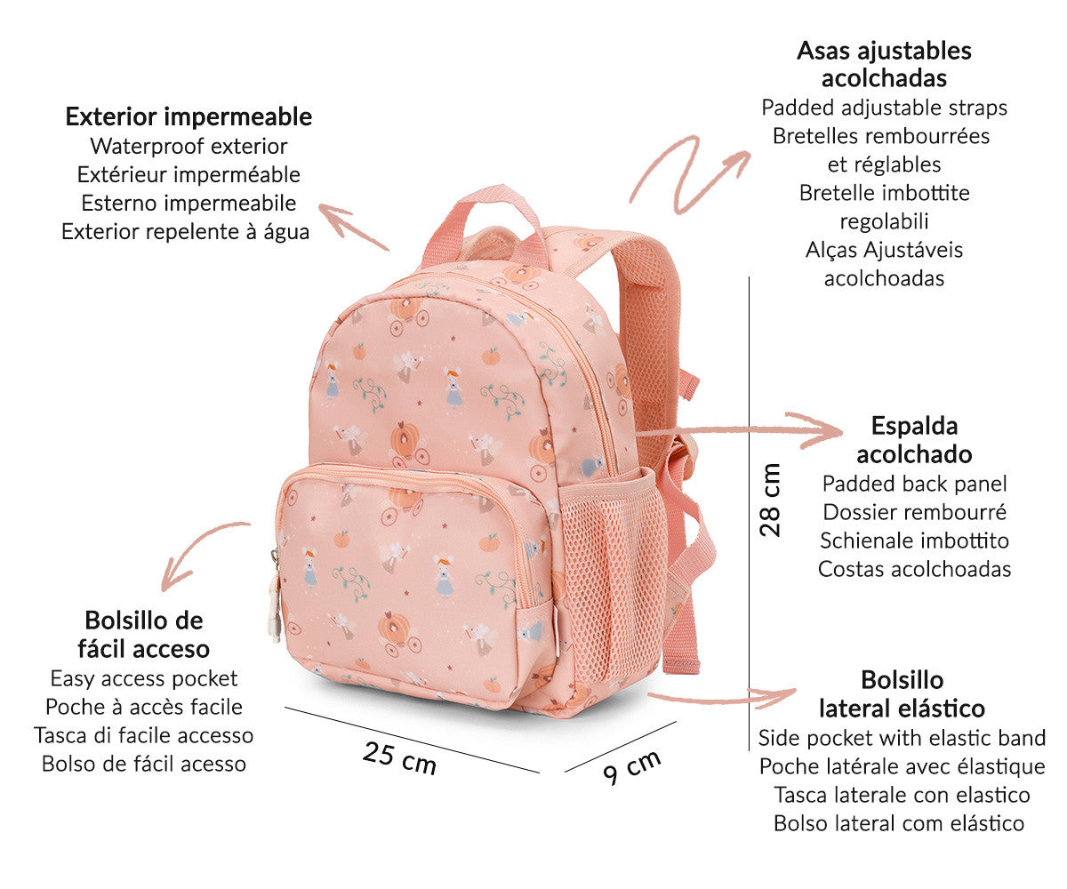 Mochila Infantil - Mouse Fairies - Tutete - The Kids Club