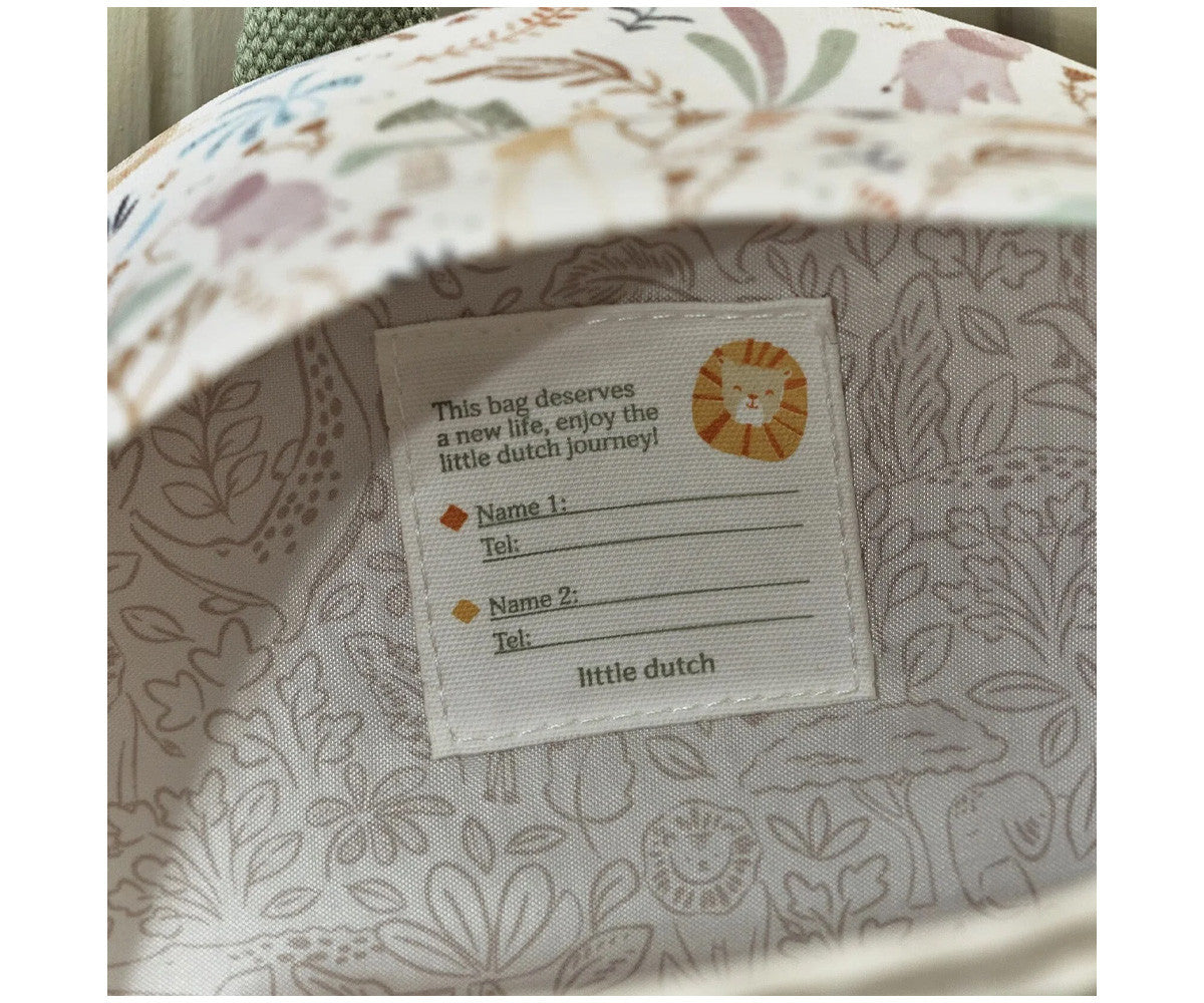 Mochila Infantil - Safari Friends - Little Dutch